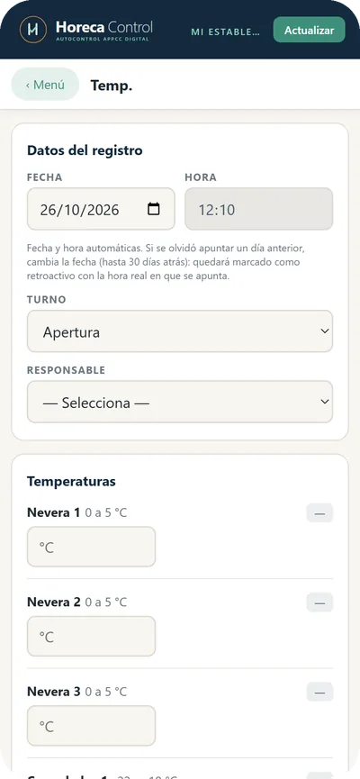 Temperaturas